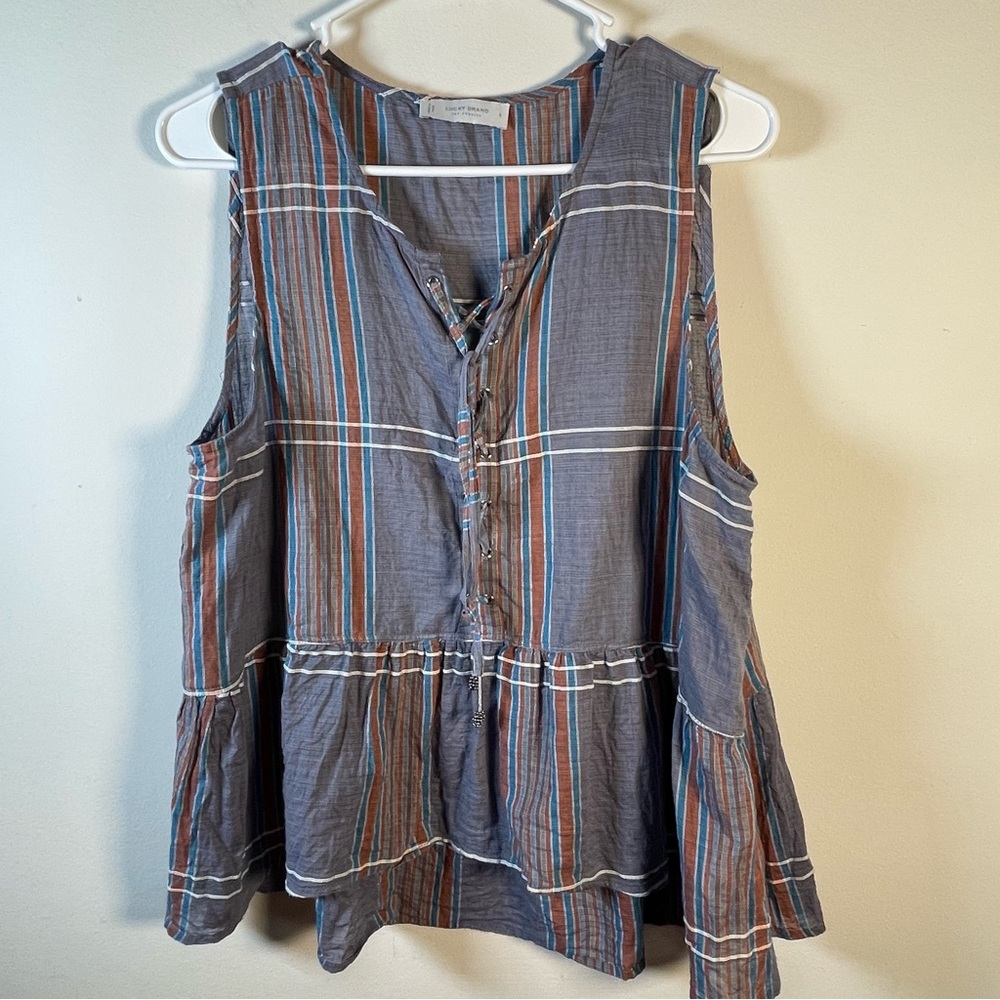 Lucky Brand sleeveless cotton top size Large